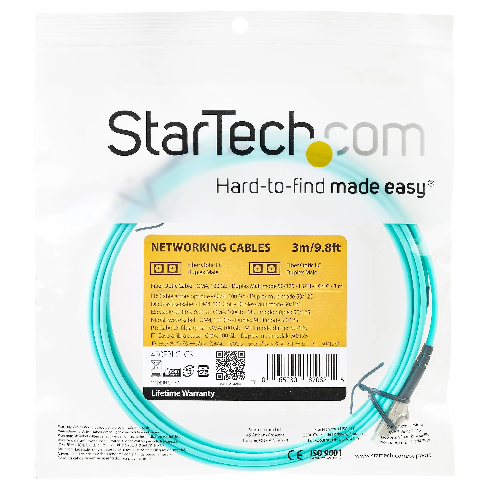 3M Om4 Fiber Optic Cable