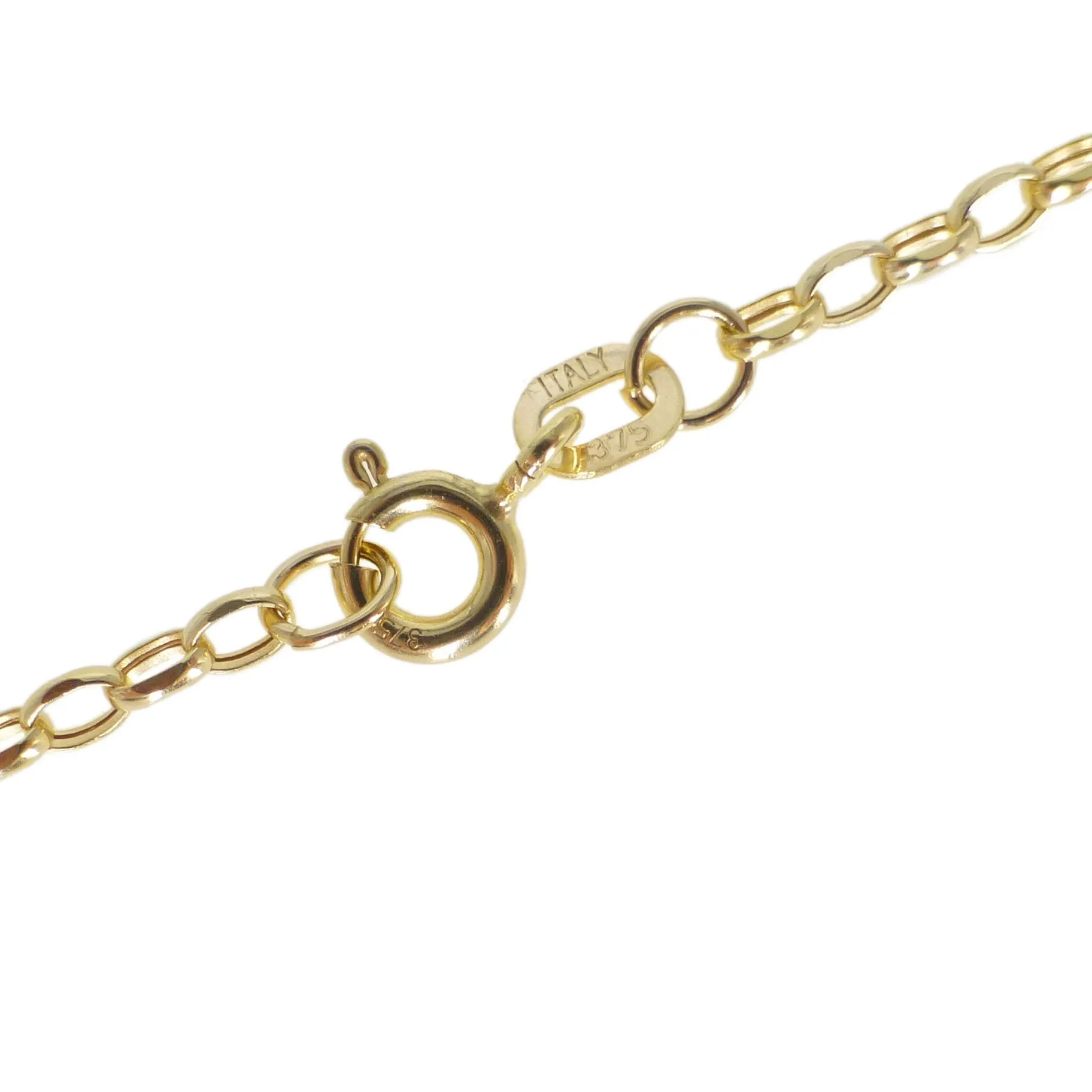 9ct Yellow Gold Belcher Chain - 18 inches