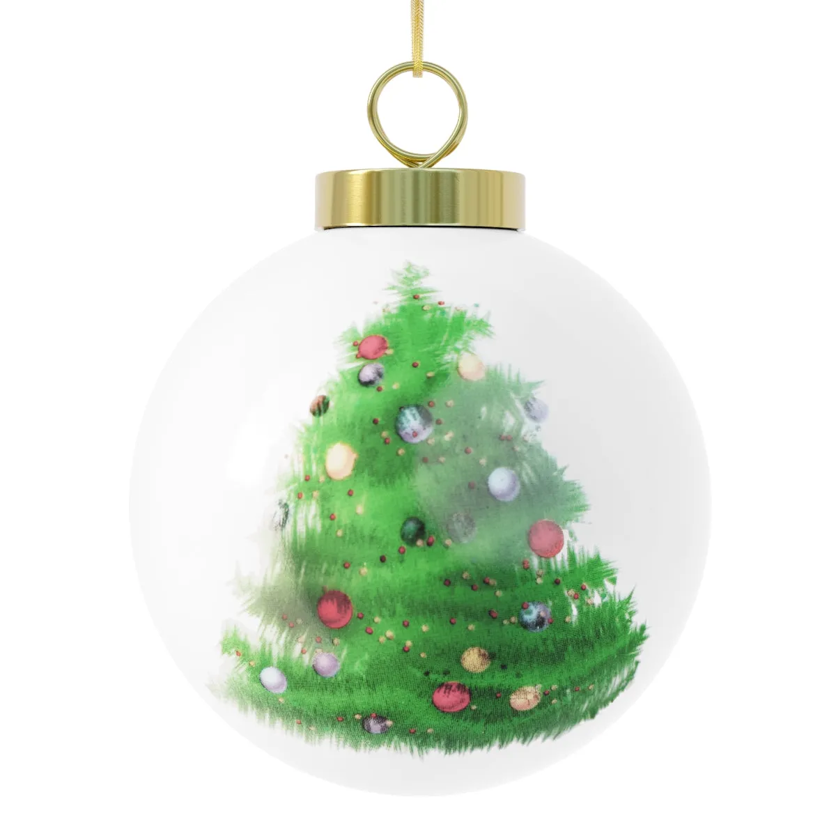 Alpha Creature Christmas Ball Ornament