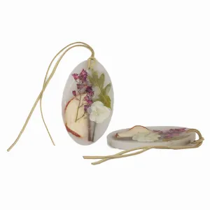 Anjou Pear Oval Botanical Sachets - Set of 2