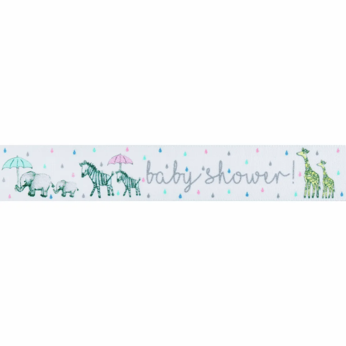 Baby Shower Ribbon - Parade