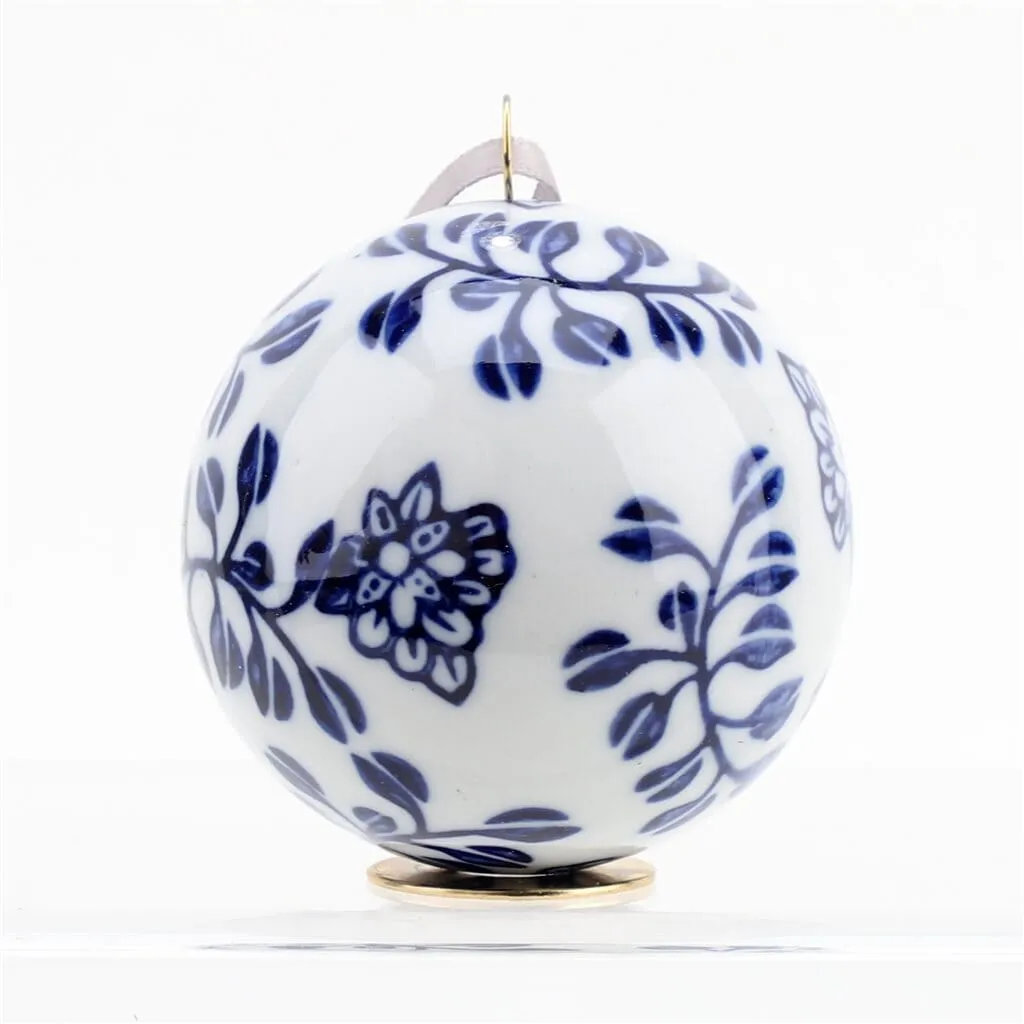 Blue And White Ornaments - Small