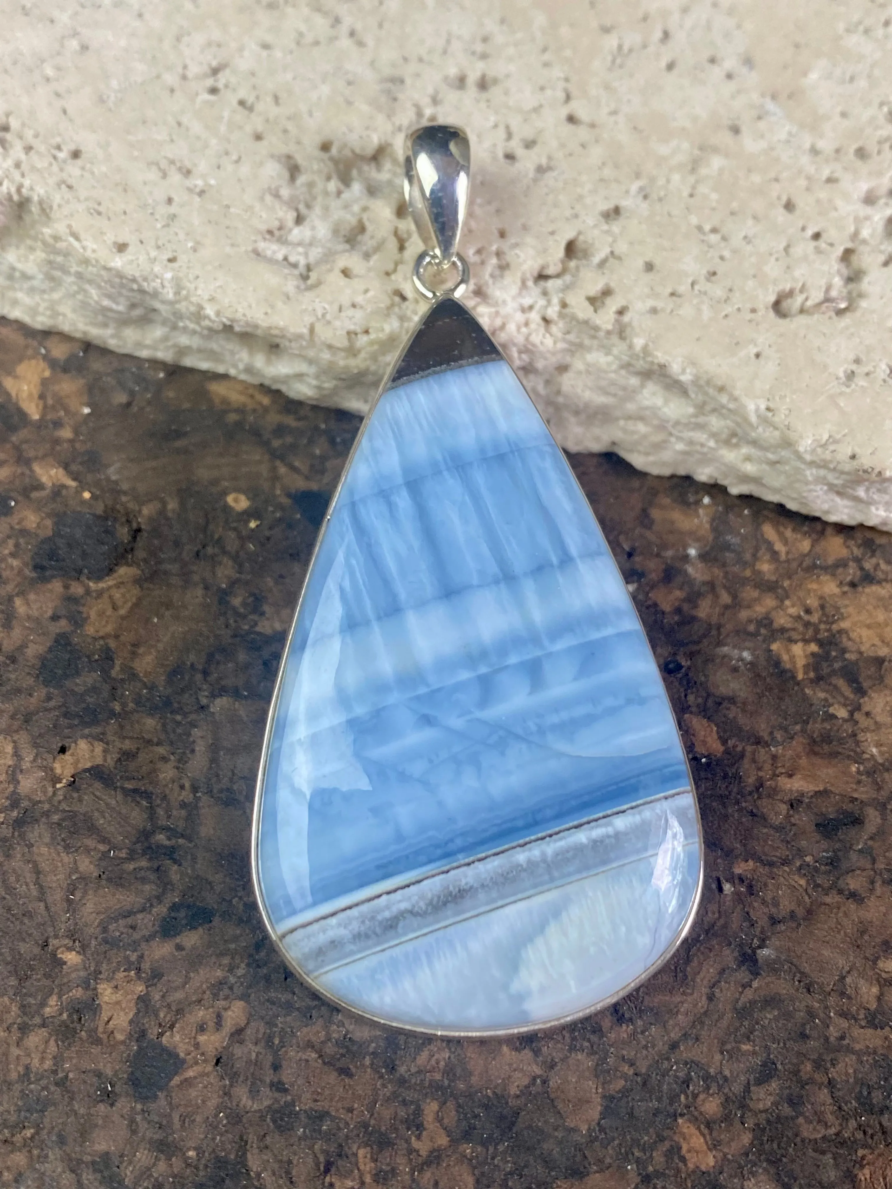 Blue Opal Pendants