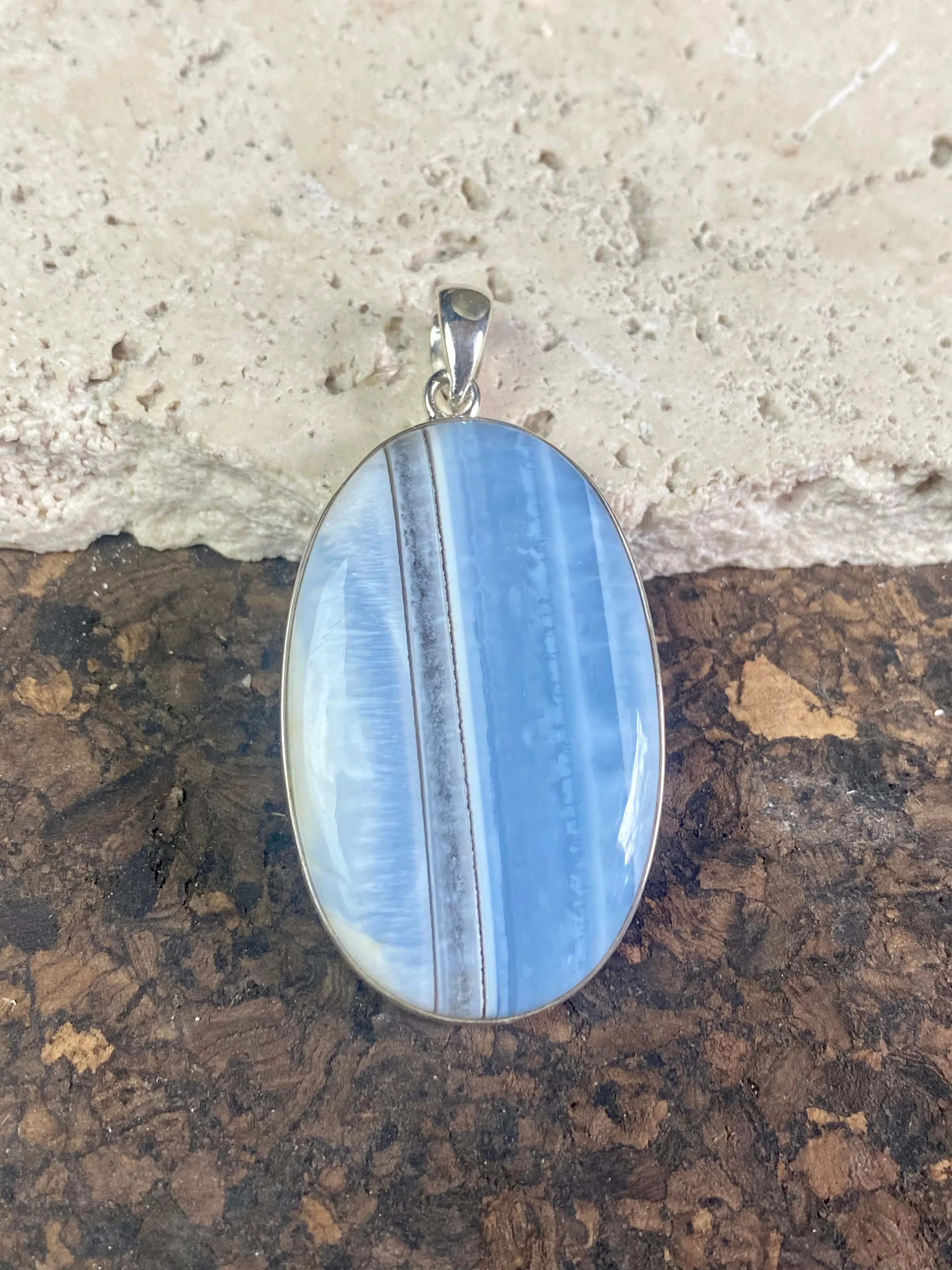 Blue Opal Pendants