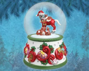 Breyer Forest Friends Musical Snow Globe