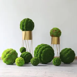 Bulk Bryophytes Artificial Moss Topiary Ball Plant Decorative Balls Decoration Wholesale