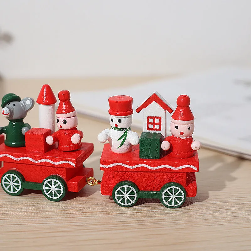 Bulk Christmas Train Toy Sets for Kids Gift Xmas Party Home Decor Ornaments Wholesale