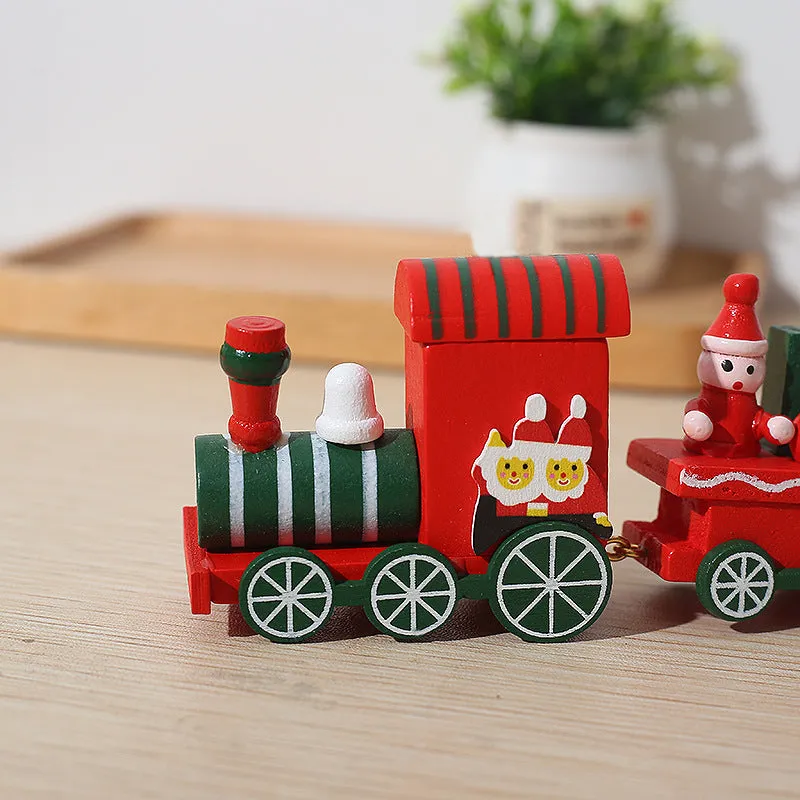 Bulk Christmas Train Toy Sets for Kids Gift Xmas Party Home Decor Ornaments Wholesale