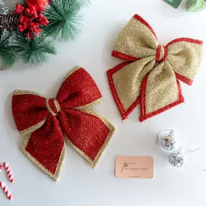 Christmas Glitter Bow