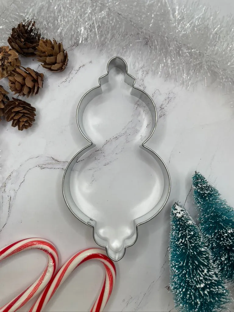 Christmas Ornament Cookie Cutter 2 Piece Set