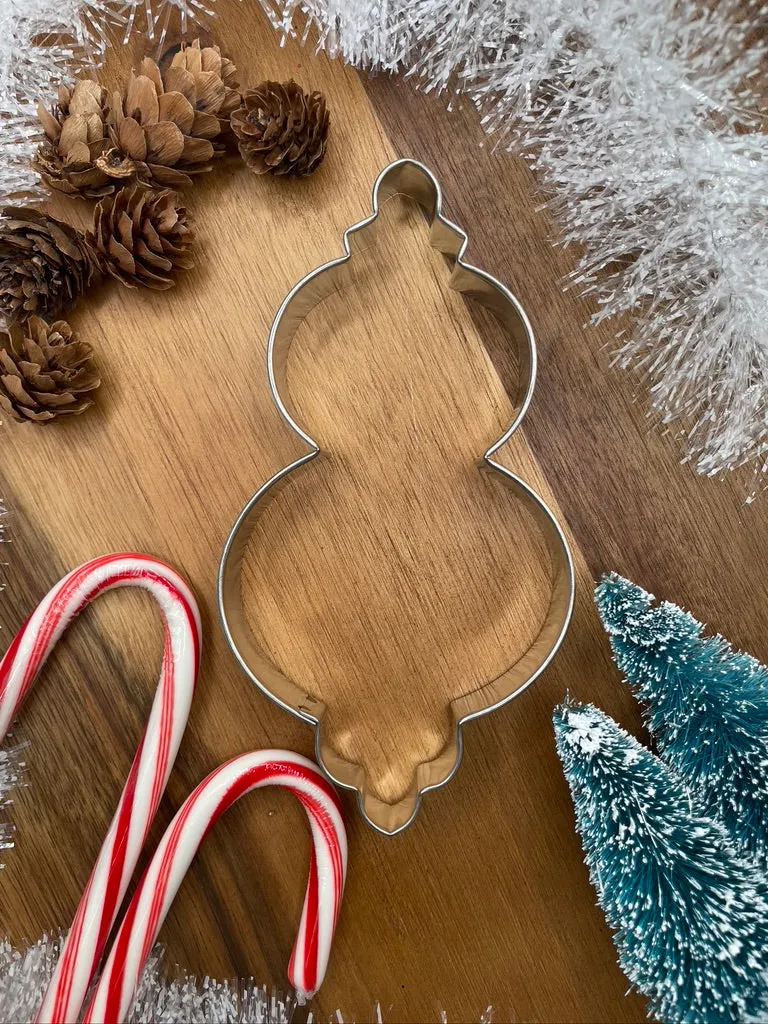 Christmas Ornament Cookie Cutter 2 Piece Set