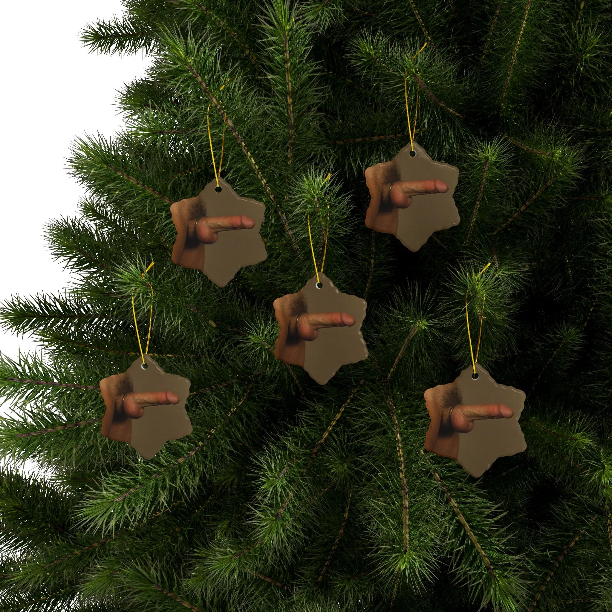 CHUCK X CULTUREEDIT "EASTSIDE" Ceramic Ornaments (1pc, 3pcs, 5pcs, 10pcs)