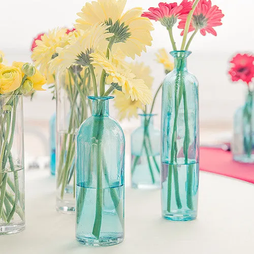 Decorating Glass Bottle Set - Oasis Blue