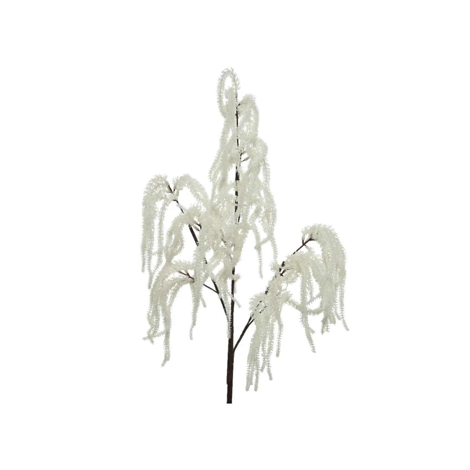 Decoris 85cm White Floral Stem