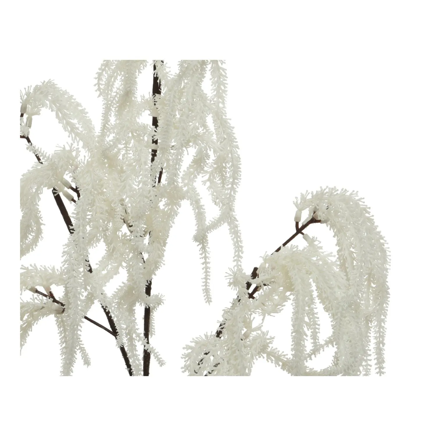 Decoris 85cm White Floral Stem