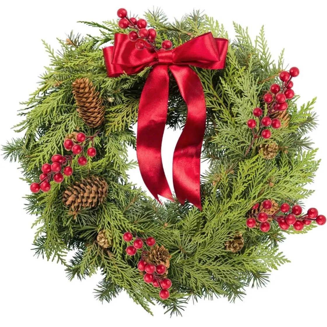 Festive Pine and Berry Branches (bundle)