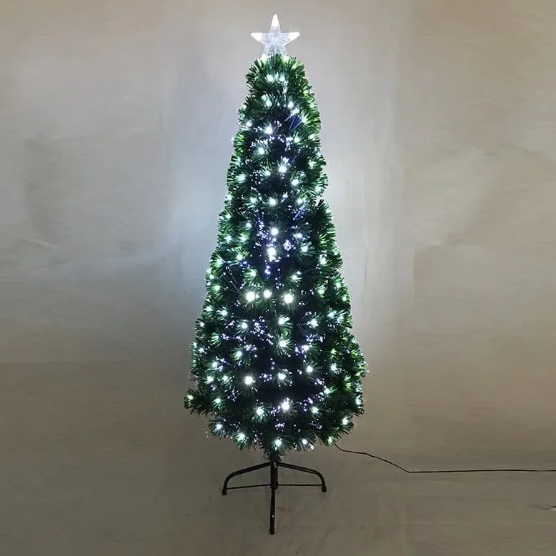 Fibre Optic Tree Slim with Cool White LEDs (1.5m)