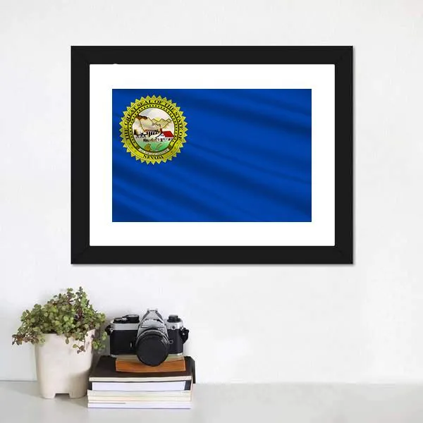 Flag Of Nevada Canvas Wall Art