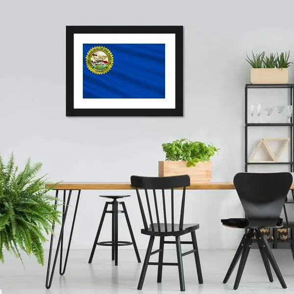 Flag Of Nevada Canvas Wall Art