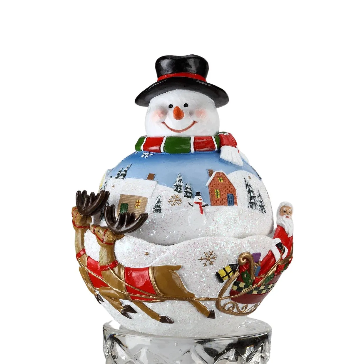 Folk-Style Snowman