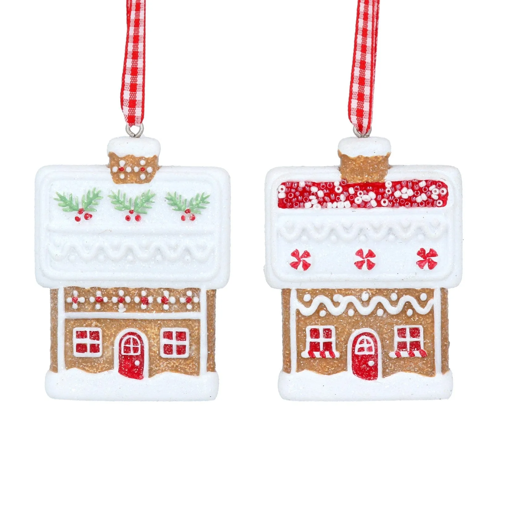 Gingerbread House Christmas Tree Decorations