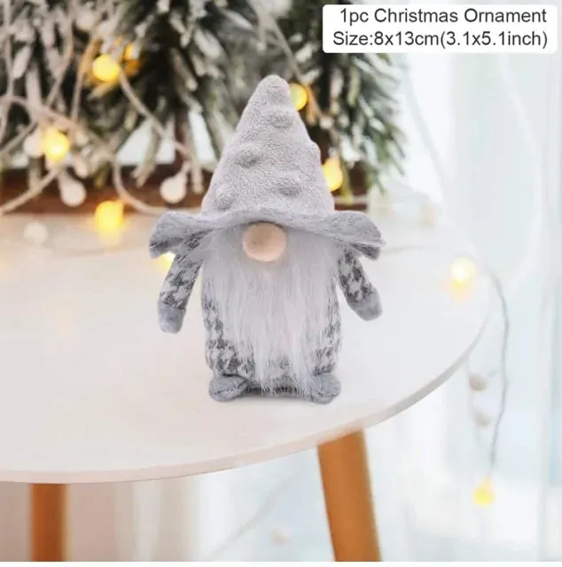 Gnome Christmas Faceless Doll