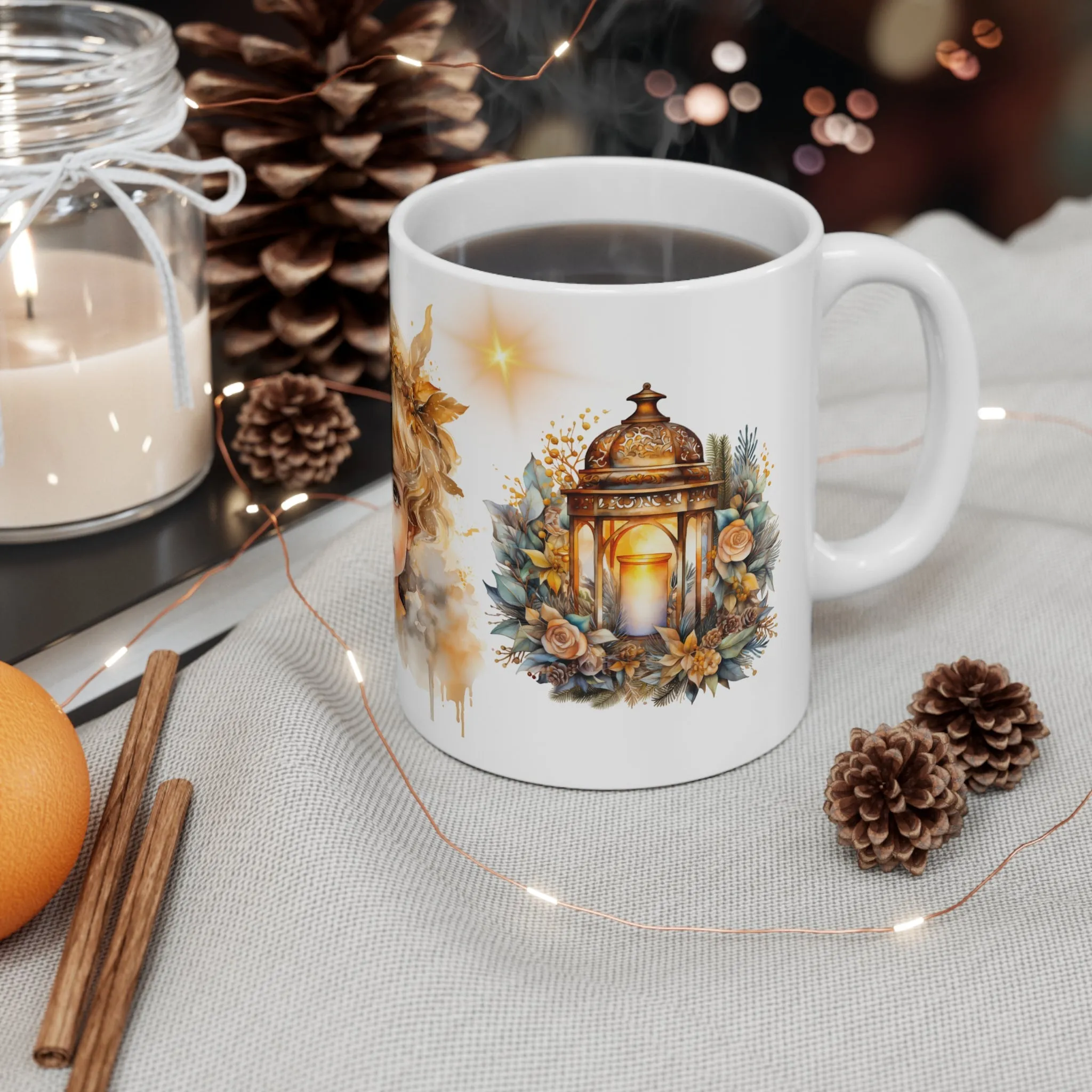 GOLDEN CHRISTMAS MUG - MUGSCITY - Free Shipping