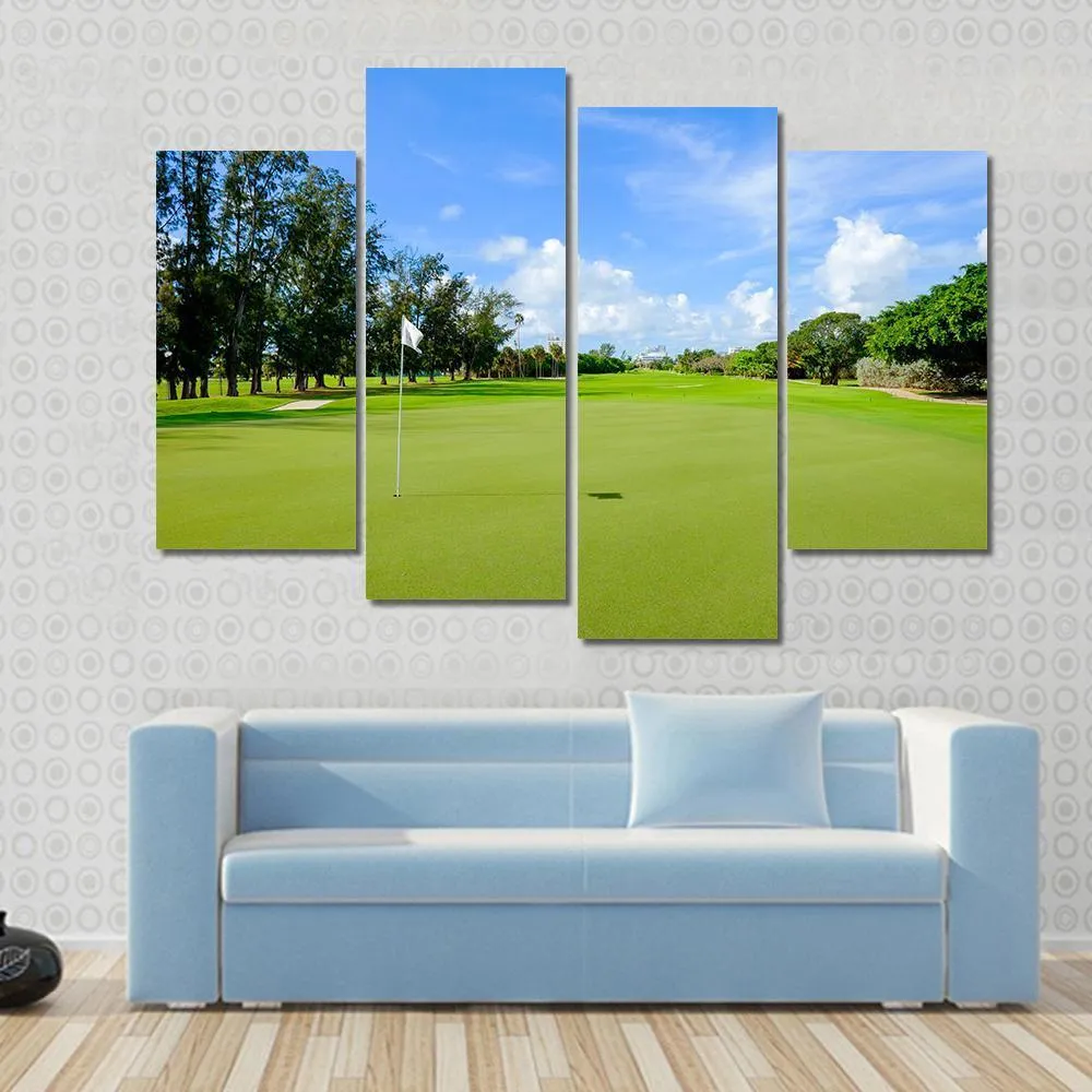 Golf Course  Australia Canvas Wall Art