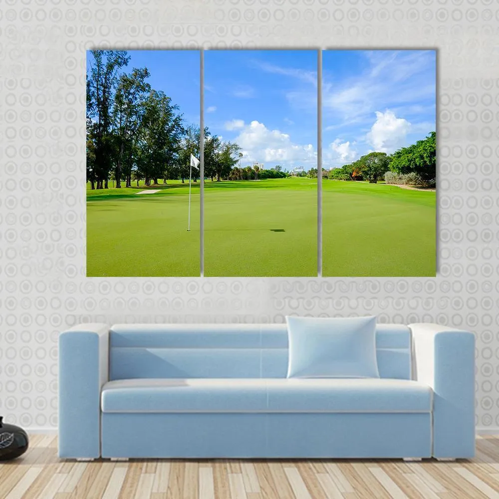 Golf Course  Australia Canvas Wall Art