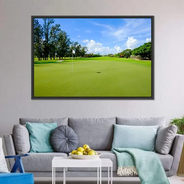 Golf Course  Australia Canvas Wall Art