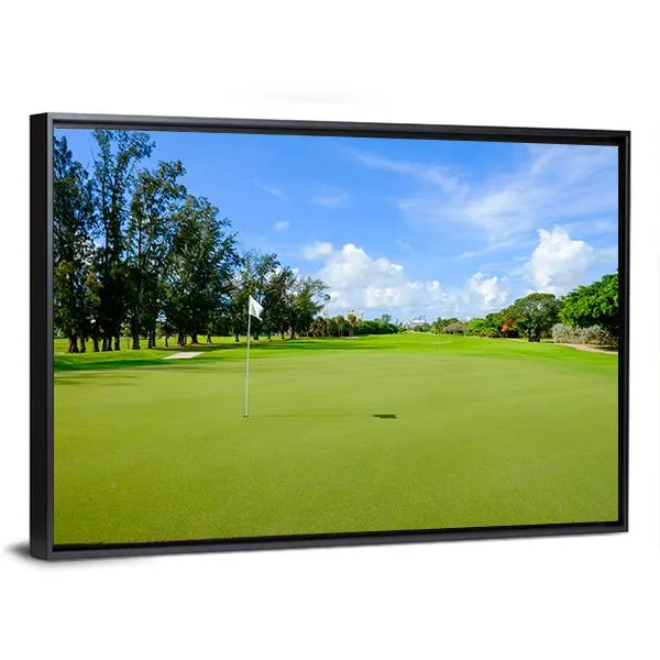 Golf Course  Australia Canvas Wall Art