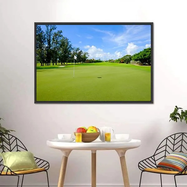 Golf Course  Australia Canvas Wall Art