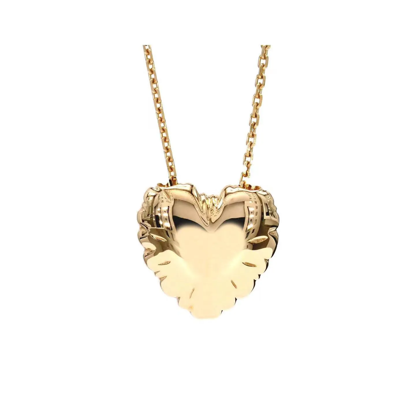 Heart Foil Balloon Pendant with Chain