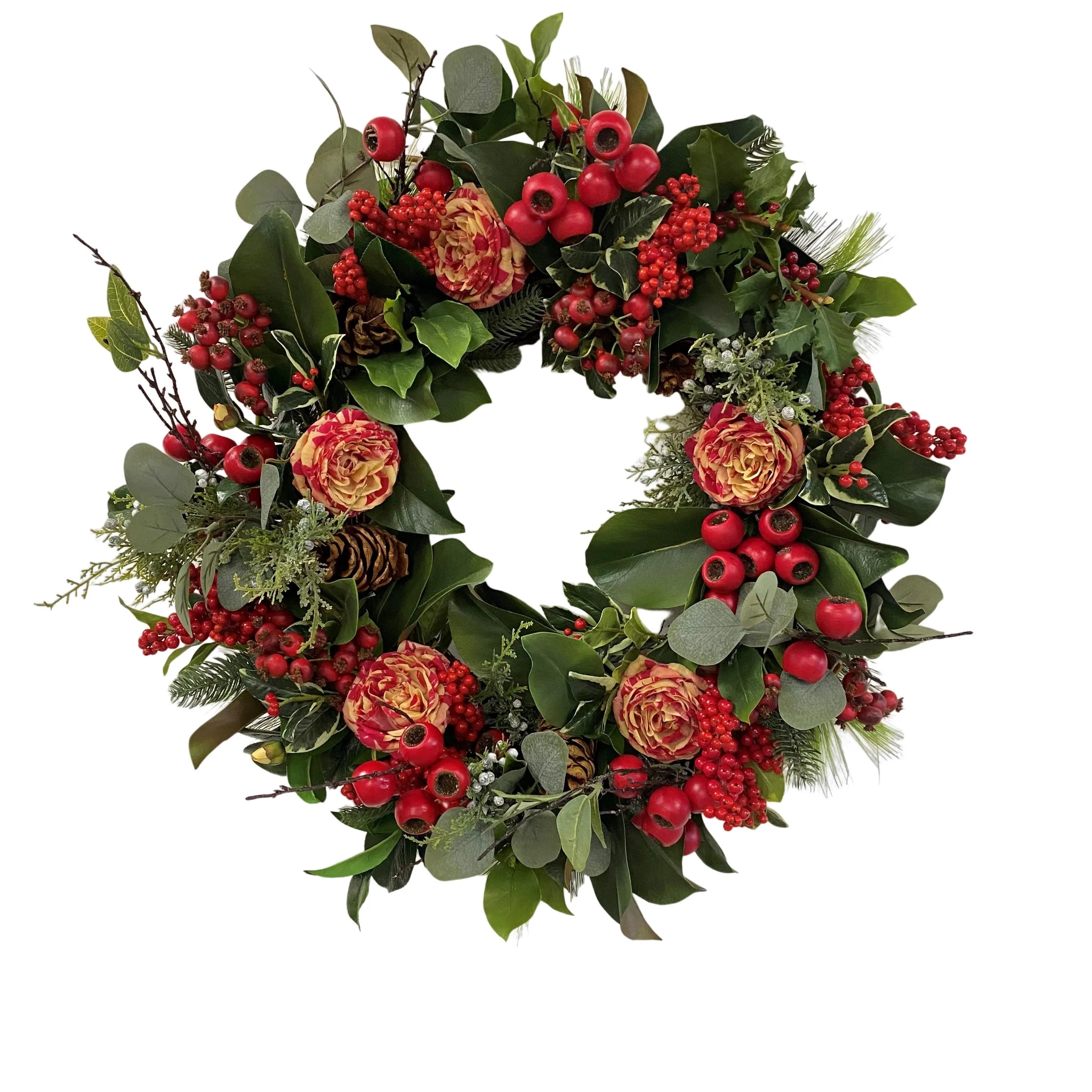 Holiday Deluxe Wreath 24"