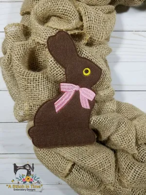 ITH Chocolate Rabbit 5x7