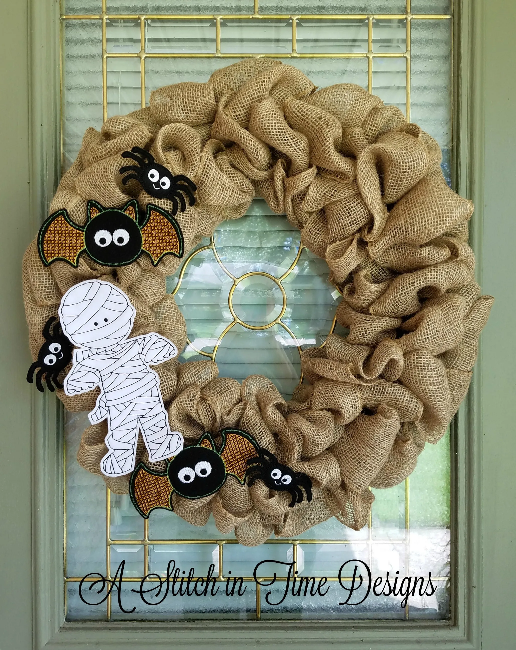 ITH Wreath Decor - Mummy 5x7