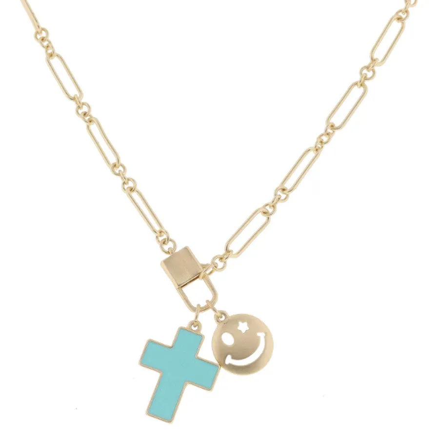 Jane Marie Kids Sprinkled With Love! 14" Gold Necklace