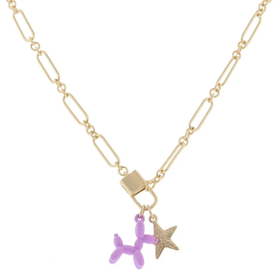 Jane Marie Kids Sprinkled With Love! 14" Gold Necklace