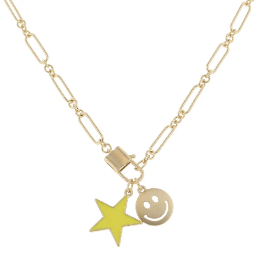 Jane Marie Kids Sprinkled With Love! 14" Gold Necklace