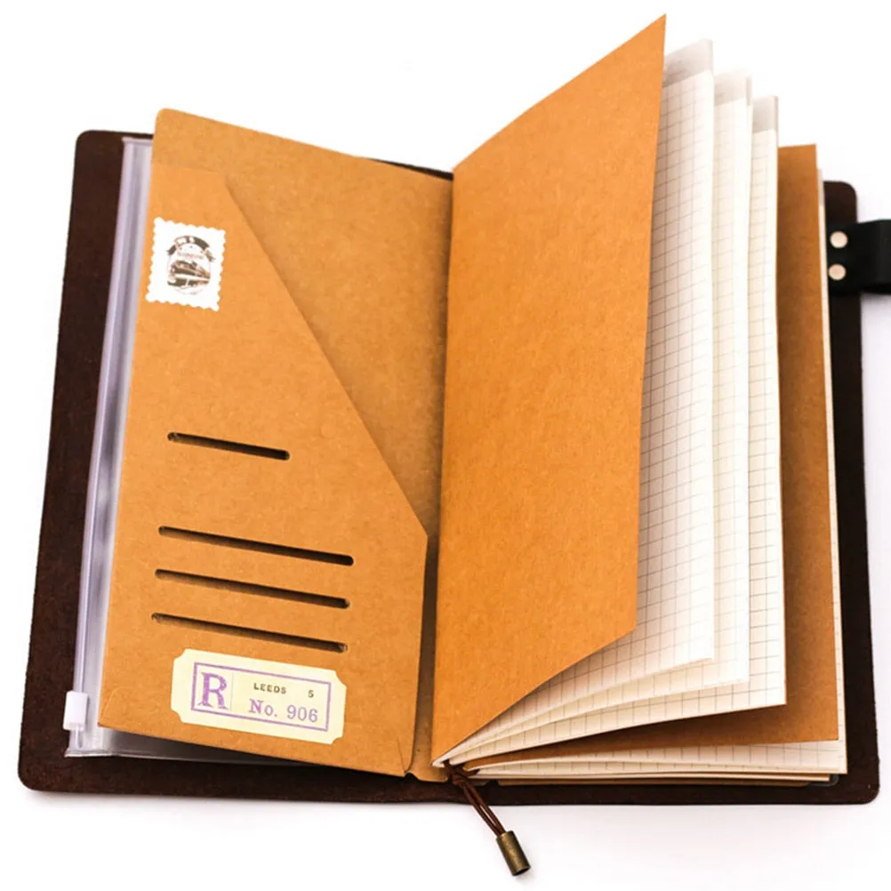 Kraft Paper Card Cover Traveler Notebook