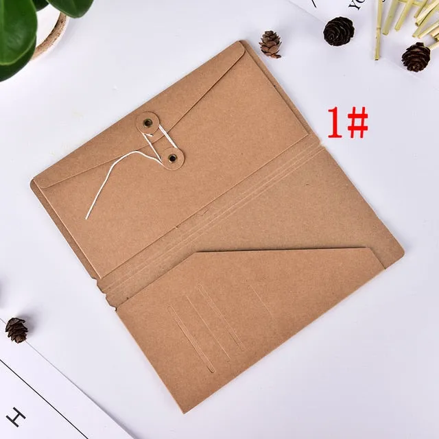 Kraft Paper Card Cover Traveler Notebook