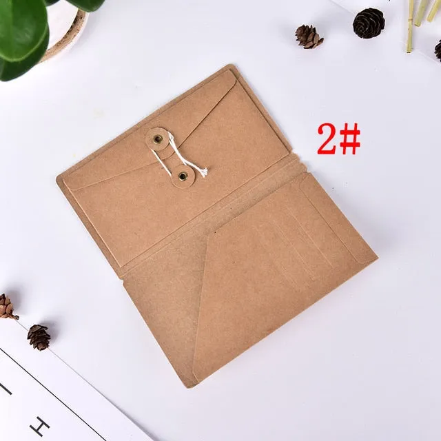 Kraft Paper Card Cover Traveler Notebook