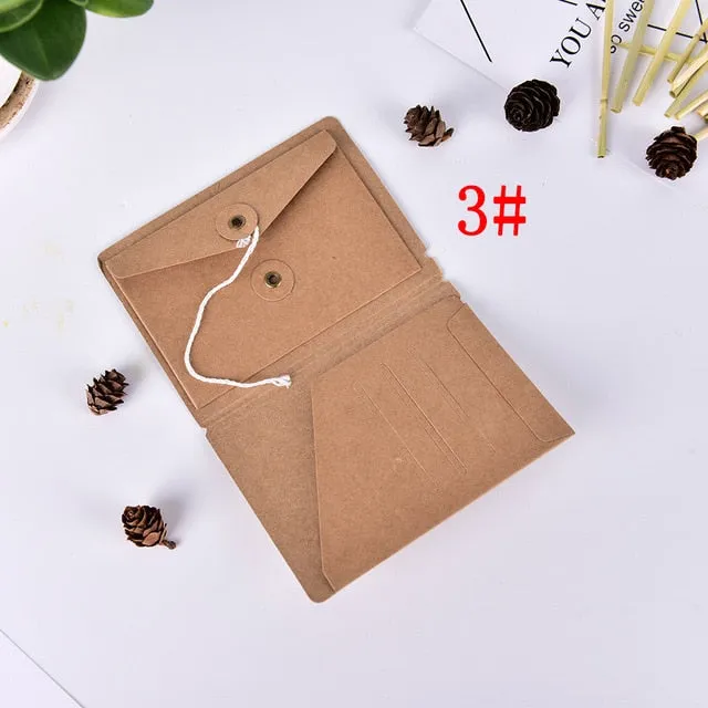 Kraft Paper Card Cover Traveler Notebook