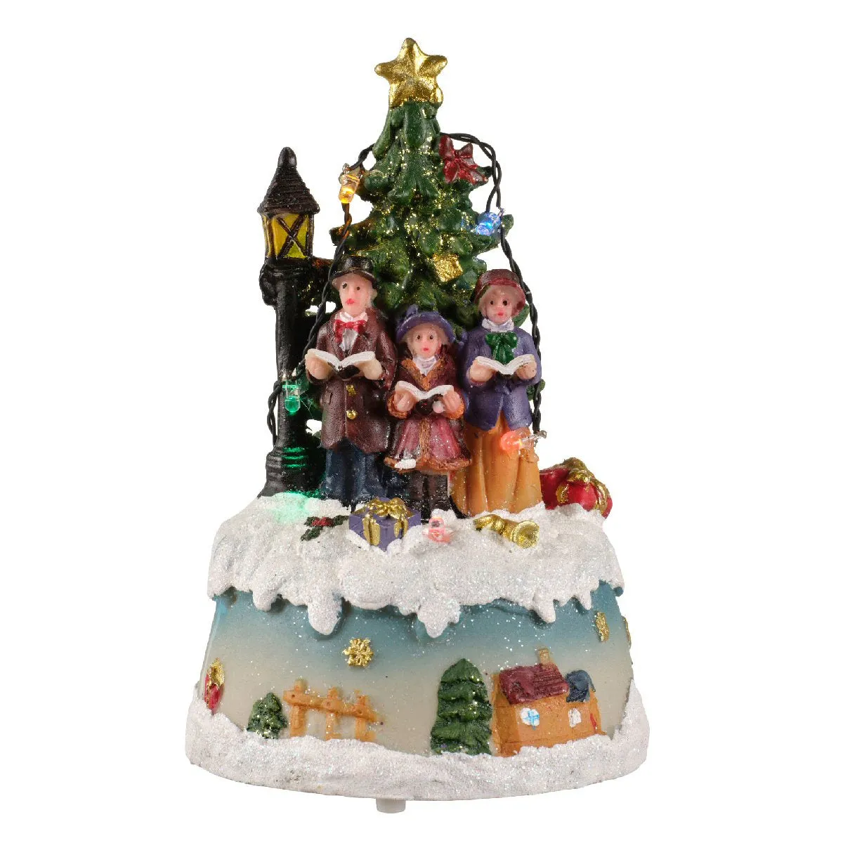 Lumineo Christmas Village 15cm LED Round Christmas Scene (Choice of 4)