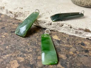 Maori Jade Kuru Pendants