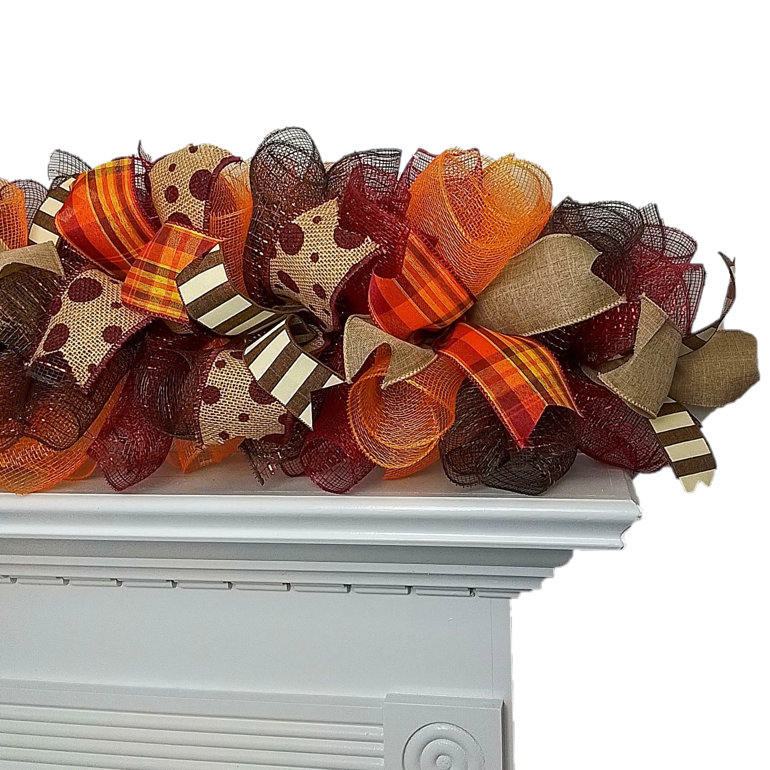 Maroon Fall Wreath, Autumn Front Door Wreaths : F2