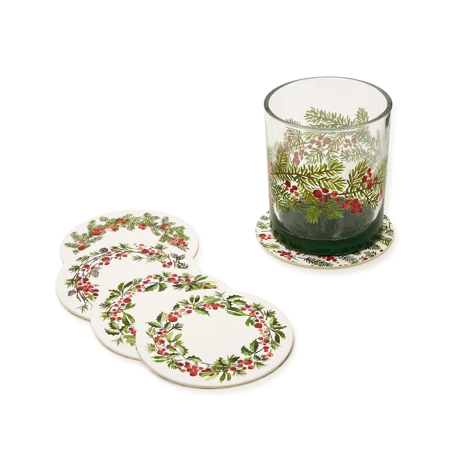 Merry Berry Heavyweight Coasters - Set of 24