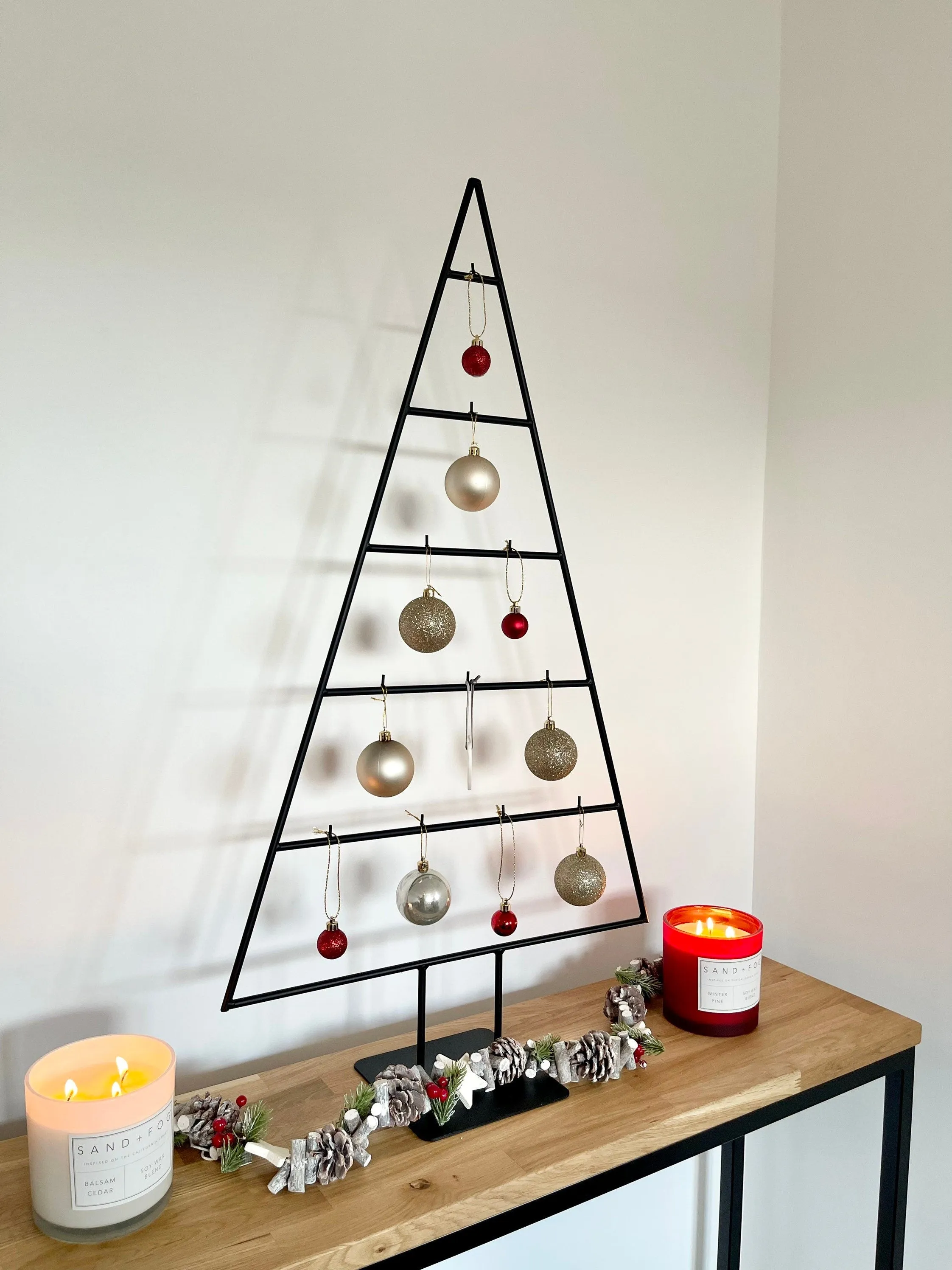 Metal Standing Christmas Tree Large