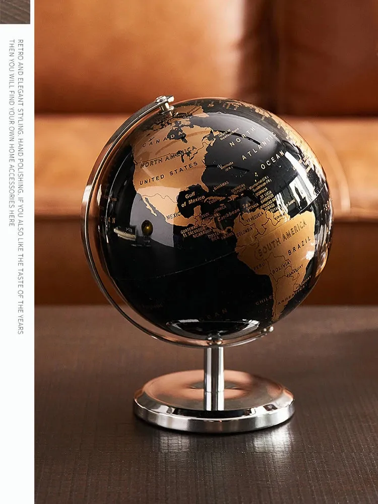 Modern Office Decoration, Study Bar, Bookcase, Globe Model, Decoration, Living Room, Desktop Layout, Cross-border Hot Sale