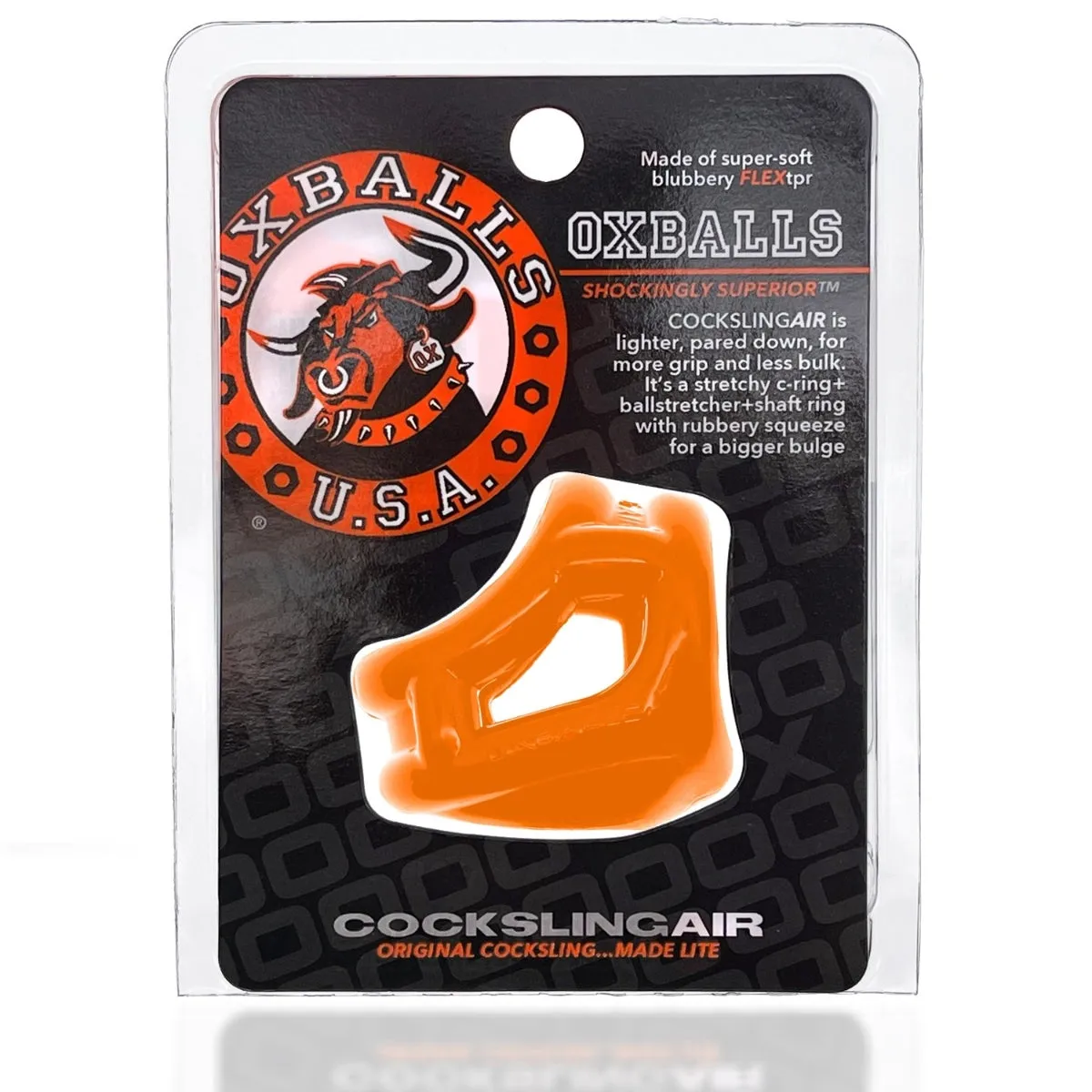 Oxballs Cocksling Air Original Made Lite Orange